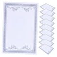 thumbnail image 6 of Masteelf 50 Pcs Paper Honor Certificate Inner Page Office Student 29.70X21.00X0.05CM Blue, 6 of 8