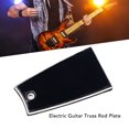 thumbnail image 3 of Rod Cover Plate, Plastic Guitar Parts  Rod Cover Guitar  Rod Plate, Black, 3 of 8