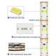 thumbnail image 5 of Naiovety Tira de luz inteligente con Sensor de movimiento infrarrojo, lámpara de cinta LED de 3500K/6500K, iluminación de fondo de Type5 NO5, 5 of 6