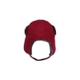 thumbnail image 4 of WITHMOONS Warm Trapper Hat Winter Earflaps with Visor Outdoor SLT1455 (Red), 4 of 5