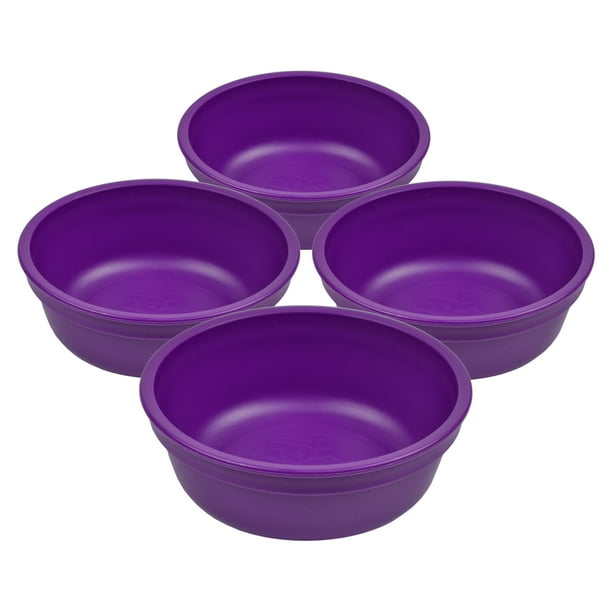 RePlay Made in USA 4pk Small Bowls set for Easy Baby, Toddler, Child