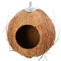 Soimiss Coconut for Lovebirds Wide Entrance Bird Nest Brown 1Set