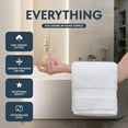 thumbnail image 2 of WarmHaven Luxury Hand Towels | 100% Turkish Cotton Hotel spa Bathroom Towel | 16x30 | 6 Pack |, 2 of 7