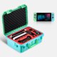 thumbnail image 5 of Maleta de consola de juegos a prueba de explosiones para NS Switch/Switch OLED (azul verde) WDOplteas Para estrenar, 5 of 5