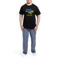 thumbnail image 5 of CafePress - Cool Ukraine Flag Ukrainian Pride Native H Pajamas - Men's Dark Loose Fit Cotton Pajama Set, 5 of 7