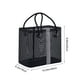 thumbnail image 3 of Neceser Con Estructura Metálica, Cesta Organizadora De Ducha De Poliéster Con Asa, Ideal Para Viajes Y Almacenamiento En El Baño, Color Negro, 3 of 9