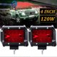 thumbnail image 1 of YULLING 1 Pair 4 Inch Red LED Work Light Bar Flood Spot Driving Fog Lamp Offroad Truck Boat DRL Daytime Running Lights, 1 of 5