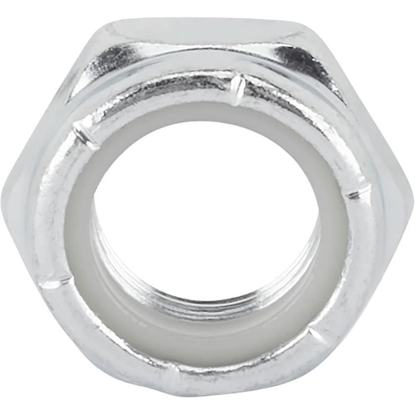 Speedway Motors Steel Nylock Hex Nuts, 5/8-18 Fine Thread Lock Nuts, Nylon Insert Self-Locking Fasteners for Suspension, Chassis, and Automotive Hardware Applications, 25 Pack