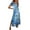 Multicolor #05, variant on Nmnitkp Summer Dresses for Women 2025,The Latest Style Womens Dresses Spring And V-Neck Solid Casual Short Sleeved Long Dress