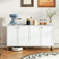 thumbnail image 2 of HOMCOM Buffet Bahut, Armoire de Rangement avec Tablettes Ajustables, 2 of 10