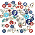 thumbnail image 4 of Evil Eyes Charms Alloy Pendants for Jewelry Making Assorted Color 40pcs, 4 of 4