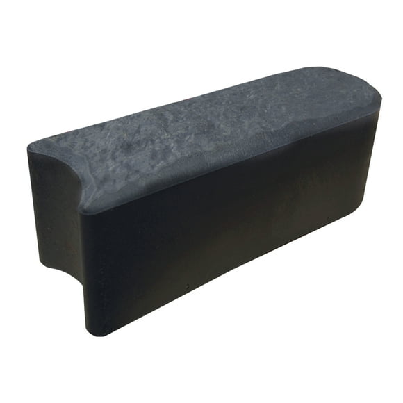 Tierra Verde 12in L x 4in H x 4in D STOMP Garden Edge & Border in Black, 12-pack