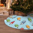 thumbnail image 5 of Defioc Modern Ice Cream for Christmas Tree Skirt Snowman Xmas Tree Skirt Farmhouse Christmas Decorations Tree Mat for Holiday Party Decor-36", 5 of 6