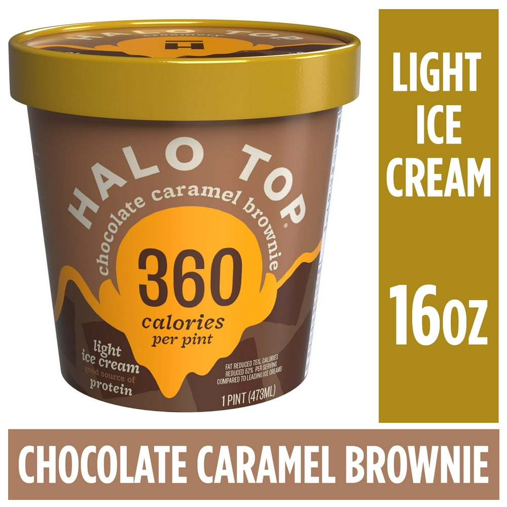 gooey brownie halo top