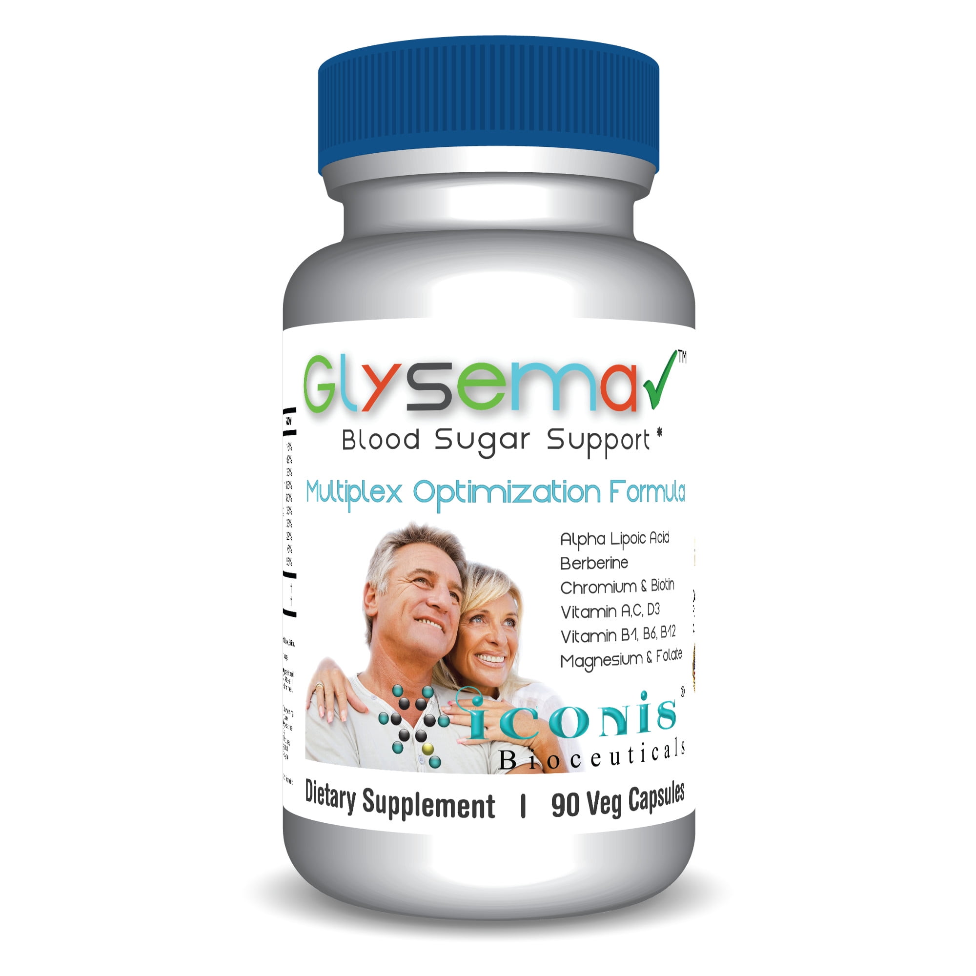 Glysema Blood Sugar Support, Multiplex Formula with Berberine, Alpha