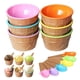 thumbnail image 5 of Juego de de Helado de 12 Piezas, Cuenco Cuchara de Helado de Diferentes Colores, Juego de Vajilla, Cuenco de para Niños, 5 of 5