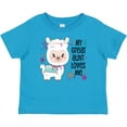 thumbnail image 3 of Inktastic My Great Aunt Loves Me- cute and happy llama Boys or Girls Baby T-Shirt, 3 of 5