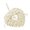 Beige, variante sur Funie Boîte de Rangement pour Bagues de Mariage en Forme de Cœur avec Fausse Rose Incrustée de Strass, Support Coussin