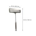 thumbnail image 3 of 1PC Stainless Steel Frying Fish Spatula Steak Flat Spatula Small Pancake Spatula, 3 of 8