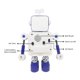 thumbnail image 3 of Robot väckarklocka, rostfri metall Väckarklocka som inte tickar, 3 of 5
