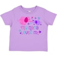 thumbnail image 3 of Inktastic My Nana Loves Me- Cute Elephants Boys or Girls Toddler T-Shirt, 3 of 5