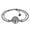 Black, variant on 18k Gold plated 925 Sterling Silver Bracelet "Life" with Gift Box