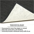 thumbnail image 5 of Koeckritz Rugs 6'x6' Graphite ECO-Friendly DuraKnit Ribbed Indoor/Outdoor Rug 1/4" Thick, 5 of 5