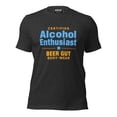 thumbnail image 1 of t-shirt Unisexe Passionné d'Alcool Certifié 1, 1 of 7