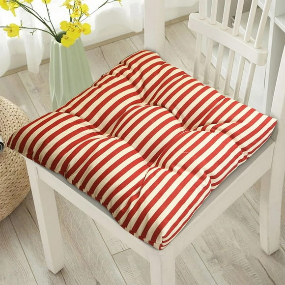 RKSTN Soft cushion Universal Chair Cushion Office Chair Cushion Thickened With Strap Cushion Cushion Breathable Fabric Butt Cushion