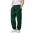 thumbnail image 6 of EnJoCho Girls Jogger Sweatpants Drawst𝗋ing Sweat Pants Teens Activewear Kids Joggers with Pockets Comfort Casual Loung𝖾 Bottoms, 6 of 6
