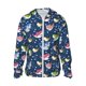 thumbnail image 1 of Balery Colorful Cartoon Shark Sudadera ligera de manga larga con capucha y protección solar UPF 50+ para hombre y mujer, ideal para pesca y running-Medium, 1 of 7