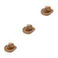 thumbnail image 4 of Sombrero de vaquero Minnieouse diseño especial gorras masculinas cómodas correas trenzadas, 4 of 6