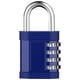 thumbnail image 1 of Combination Lock, 4 Digit Outdoor Waterproof Padlock for School Gym Locker, Fence, Gate, Toolbox (Blue), 1 of 4