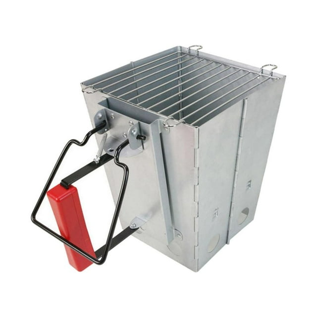 Arrancador de chimenea de carbón plegable para parrilla de camping, , , herramienta de cocina al