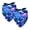 Multicolor, variant on PhooArto Glowing Rose Neon Butterfly Dog Bandanas, 2 Pack Soft Washable Pet Scarf Triangle for Large Dogs Puppies and Cats