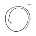 thumbnail image 1 of 10pcs Wax Rope Extended Chain Necklace Cord Strap with Lobster Clasp for DIY Jewelry Making, 1 of 1