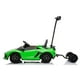 Lamborghini Aventador SVJ 12V Voiture Électrique pour les Enfants avec Hoverboard Parental Vert Citron- Kids On Wheelz – image 2 sur 7