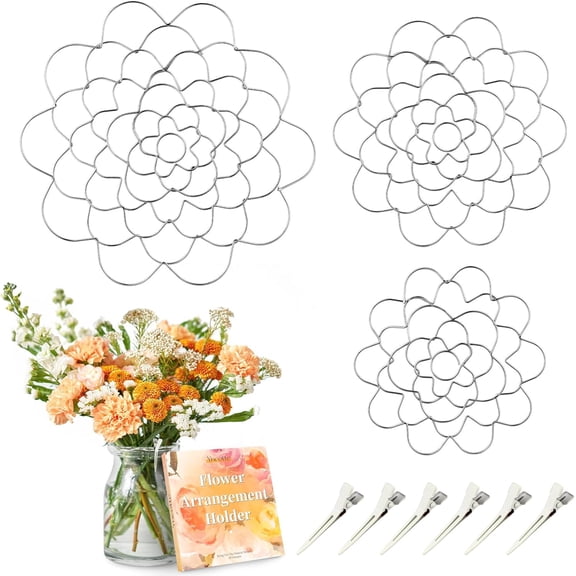 WIOMEASK Stainless steel line flower layout tools, stainless steel flower layout brackets. Flower layout racks,