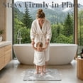thumbnail image 2 of Diatomaceous Earth Stone Bath Mat, Quick Dry Absorbent Shower Mat with Non-Slip Backing, Easy to Clean, Gray, 23.6 x 15.4 in, 2 of 8