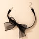 thumbnail image 4 of Gargantilla Sexy de encaje negro con lazo, Collar de gamuza de terciopelo suave, corbata, joyería, regalo para mujeres y niñas, 4 of 4