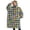 Multi Color Diamond, variant on Oversized Wearable Blanket Hoodie,Multi Color Plaid Checkered Pattern Sherpa Blanket Hoodie with Super Pockets,Super Warm Fuzzy Pullover for Women & Men