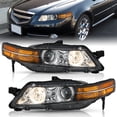 thumbnail image 4 of For 2007-2008 Acura TL Base/Navi Model HID Xenon Headlights Assembly Pair, 4 of 18