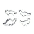 thumbnail image 3 of 3 Packs 4PCS Dinosaur Baking Molds Stainless Steel Cookie Cutters for Kids DIY Pastry Cake Decorating Kitchen Tools, 3 of 3