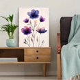 thumbnail image 5 of Qisvanset Framed Canvas Wall Art, 12x16 Inch Moody Flower Botanical Modern Farmhouse Decor, 5 of 5