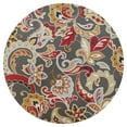 thumbnail image 2 of KAS Harbor 7'6" Round Hand-Made Rug in Taupe, 2 of 2