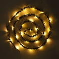 thumbnail image 2 of Efavormart 10 FT 30 LED Green Leaf Battery Operated Fairy String Lights Party Home Kitchen Bar Decoration, 2 of 10