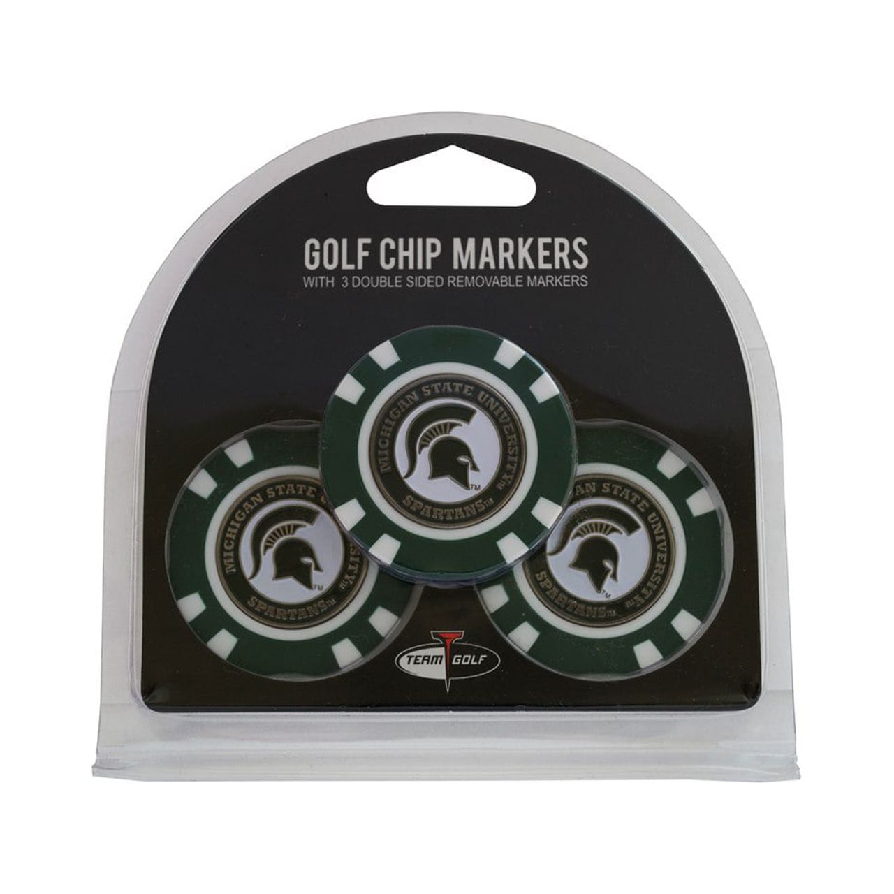 Michigan State Spartans Golf Chip 3-Pack Set - image 2 of 3