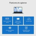 thumbnail image 3 of ASUS Vivobook 14 14 inch FHD Display Laptop, Intel Core 5 120U, Intel Graphics, 12GB DDR4, 512GB SSD, Wi-Fi 6, Copilot AI, Win11 Home in S Mode, Quiet Blue with Mazepoly Accessories, 3 of 7