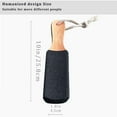 thumbnail image 4 of Natural Corundum Stone Callus Remover & Pedicure Foot File, Ergonomically Designed Non-Slip Handle for Safe and Effective Dead Skin Removal at Home (Professional Grade), 4 of 5