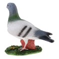 thumbnail image 4 of Preciosos adornos de resina con forma de panda para decoración de jardín. Gris blanco, 4 of 9